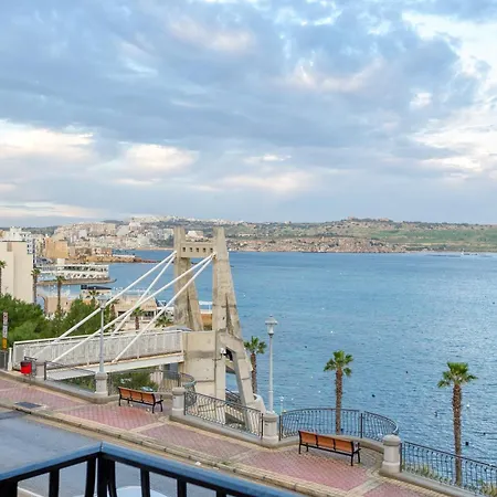 Spb26 - Seafront House In Bugibba Apartament