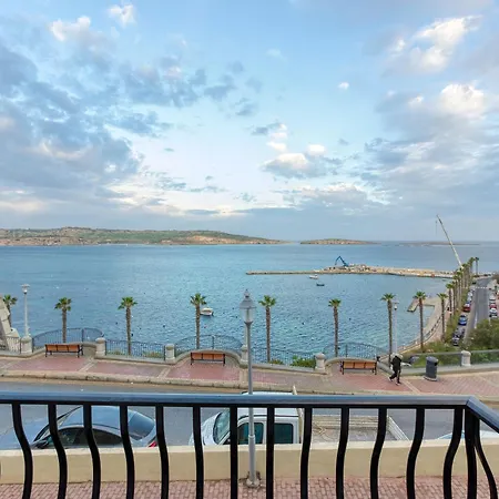דירה Spb26 - Seafront House In Bugibba סיינט פול ביי